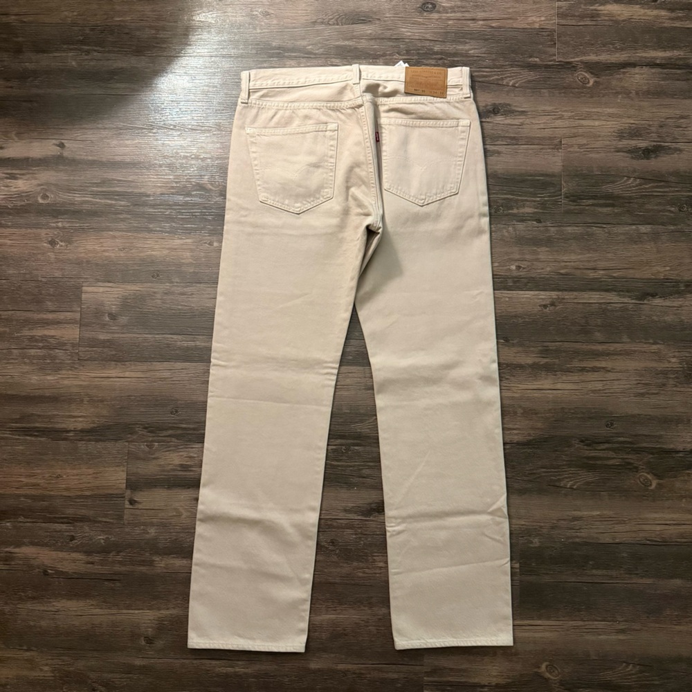 Tan Levis 501 93 straight jeans - Picture 4 of 4